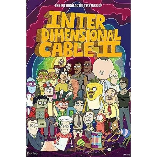 Rick And Morty Stars Of Interdimensional Cable Maxi Poster 28 Film & TV 3 Rick And Morty Stars Of Interdimensional Cable Maxi Poster 28 Film & TV