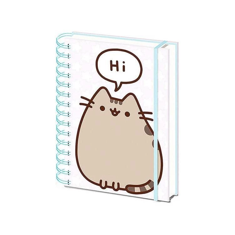Home & Gifts Pusheen Says Hi A5 Wiro Notebook 4 Home & Gifts Pusheen Says Hi A5 Wiro Notebook