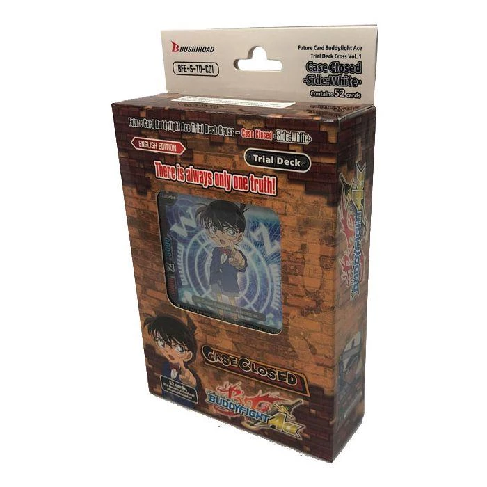 Case Closed Buddyfight Ace Deck Vol 1: Side White Tabletop 3 Case Closed Buddyfight Ace Deck Vol 1: Side White Tabletop