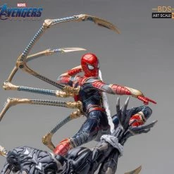 Film & TV Avengers: Endgame 1/10 Iron Spider Vs Outrider Statue