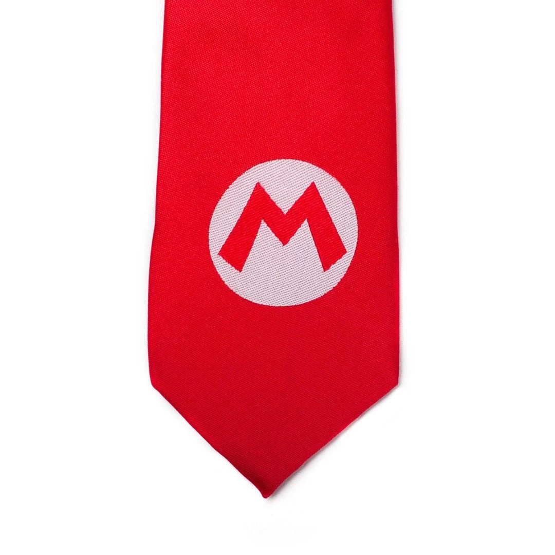 Super Mario Badge Necktie 4 Super Mario Badge Necktie