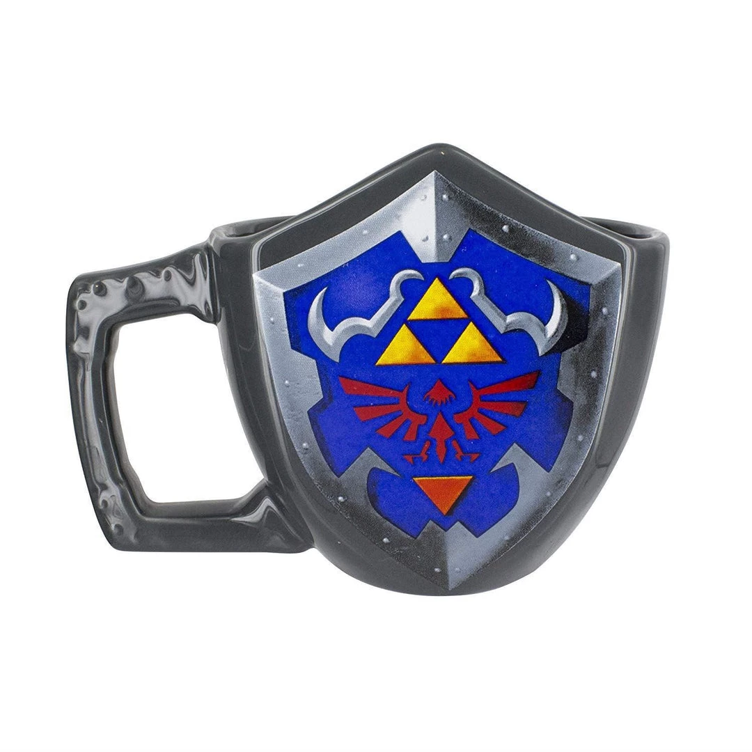The Legend Of Zelda Shield Mug Gaming 5 The Legend Of Zelda Shield Mug Gaming