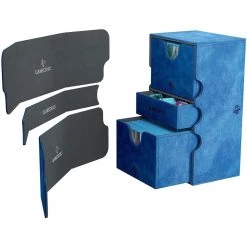 GameGenic Tabletop Stronghold 200-Card Convertible Deck Box Blue 11 GameGenic Tabletop Stronghold 200-Card Convertible Deck Box Blue