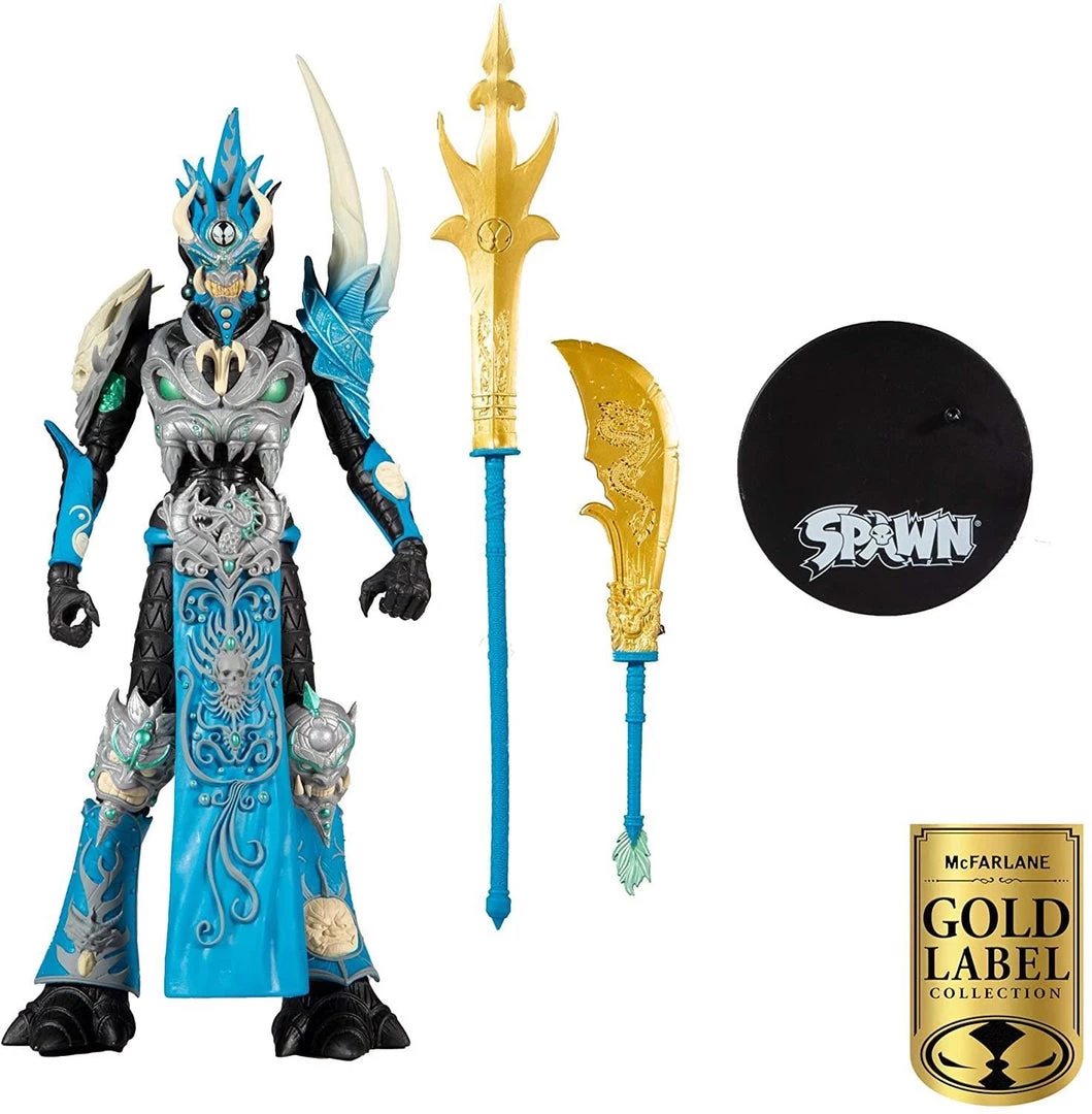 Spawn - Mandarin Spawn Gold Label Collection Action Figure Blue Toys & Figures 4 Spawn - Mandarin Spawn Gold Label Collection Action Figure Blue Toys & Figures