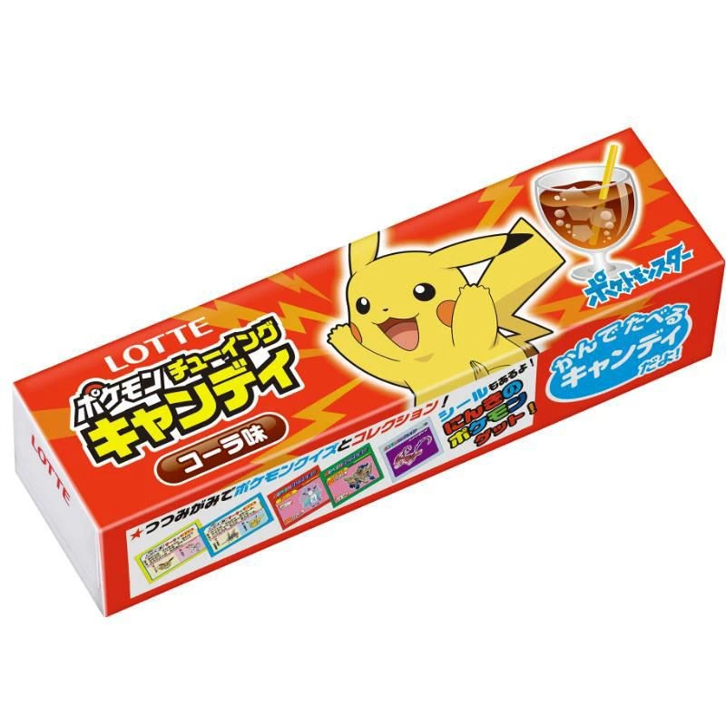 Pokemon Cola Chewing Candy 3 Pokemon Cola Chewing Candy