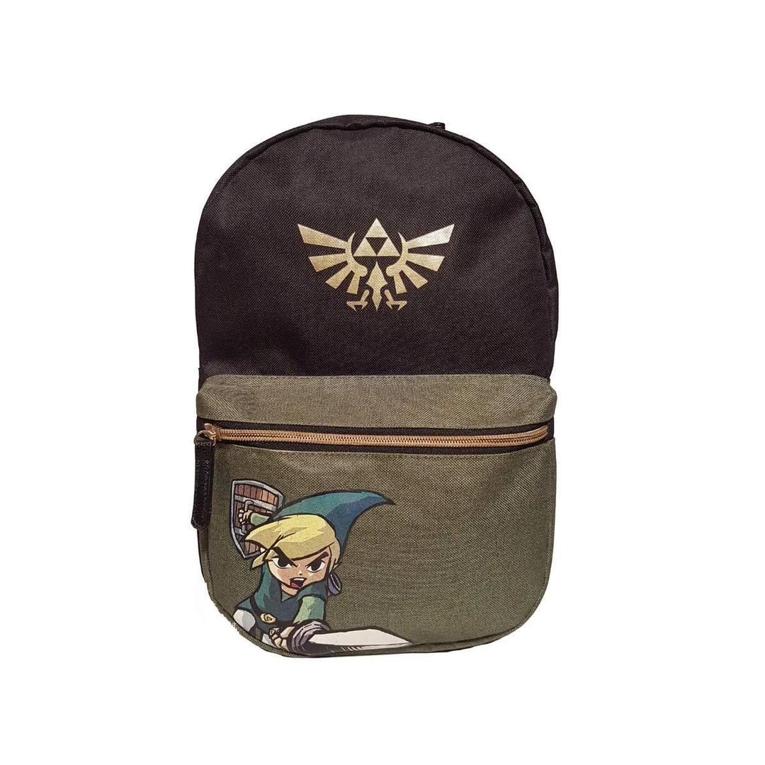 Gaming The Legend Of Zelda - Black Woods Boys Link Backpack 6 Gaming The Legend Of Zelda - Black Woods Boys Link Backpack