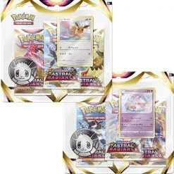 Anime & Manga Pokemon TCG: Astral Radiance 3 Pack Booster Display - Eevee & Sylveon