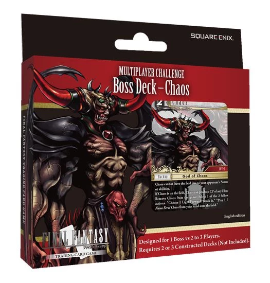 Final Fantasy TCG - Multiplayer Challenge Boss Deck - Chaos 3 Final Fantasy TCG - Multiplayer Challenge Boss Deck - Chaos