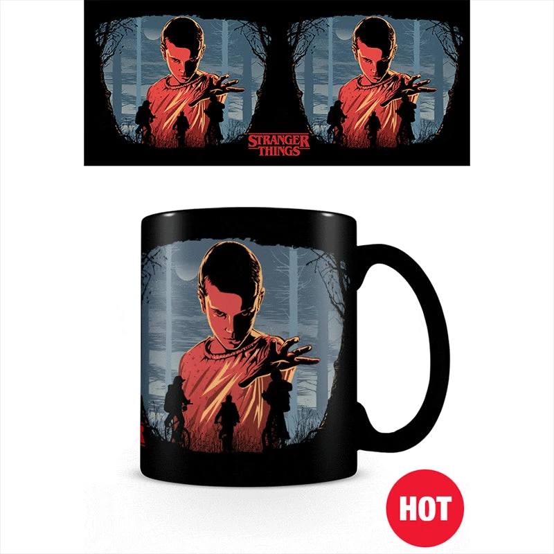 Stranger Things 'Woods' Heat Change Mug Film & TV 3 Stranger Things 'Woods' Heat Change Mug Film & TV