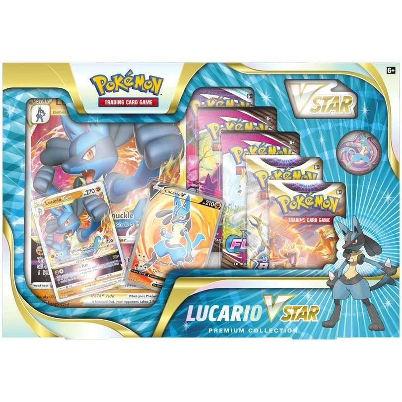 Pokemon: TCG: Lucario VSTAR Premium Collection 3 Pokemon: TCG: Lucario VSTAR Premium Collection