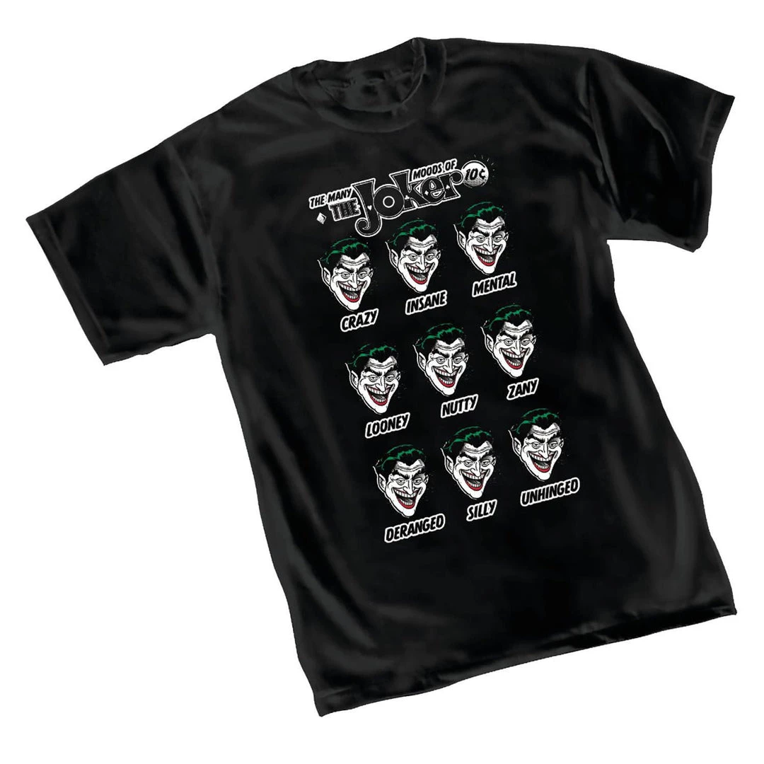 DC Comics Batman - Joker Moods T-Shirt 4 DC Comics Batman - Joker Moods T-Shirt