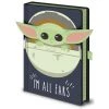 Film & TV The Mandalorian - I'm All Ears (Crib) Notebook