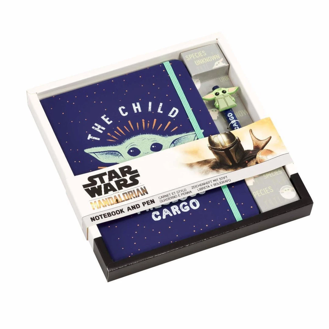 Star Wars: The Mandalorian - "Precious Cargo" Notebook & Pen 5 Star Wars: The Mandalorian - "Precious Cargo" Notebook & Pen