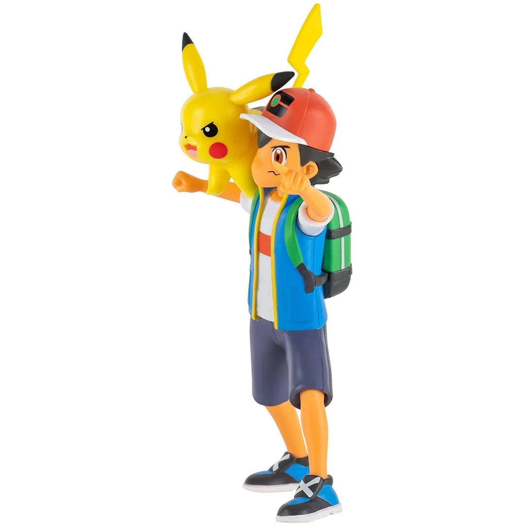 Pokemon Toys & Figures Ash & Pikachu Battle Figurine 4 Pokemon Toys & Figures Ash & Pikachu Battle Figurine