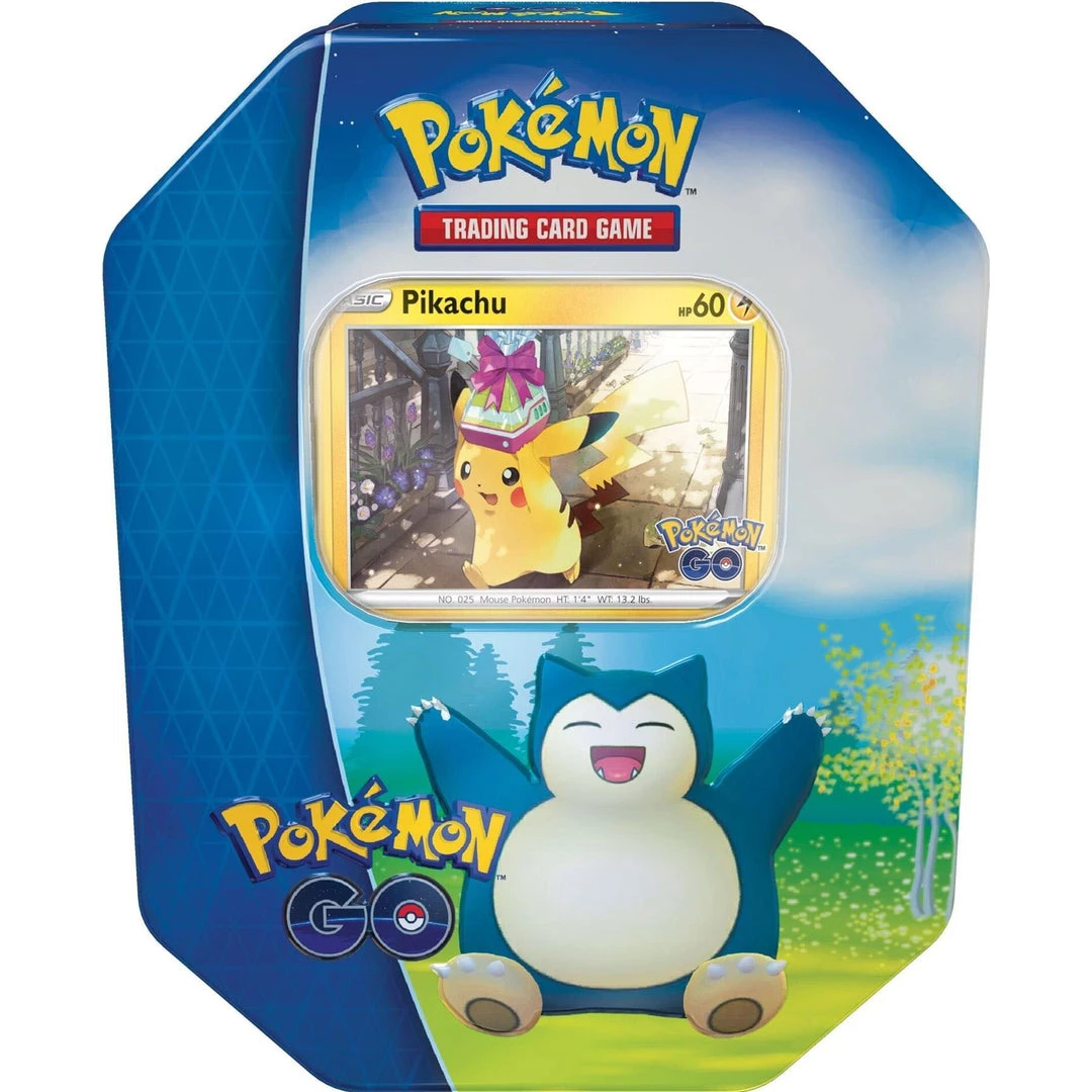 Pokemon GO Tin - Snorlax Anime & Manga 5 Pokemon GO Tin - Snorlax Anime & Manga