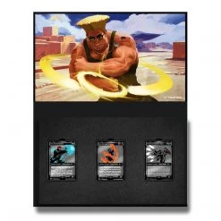 Magic: The Gathering Secret Lair X Street Fighter Limited AR Pin Set Tabletop