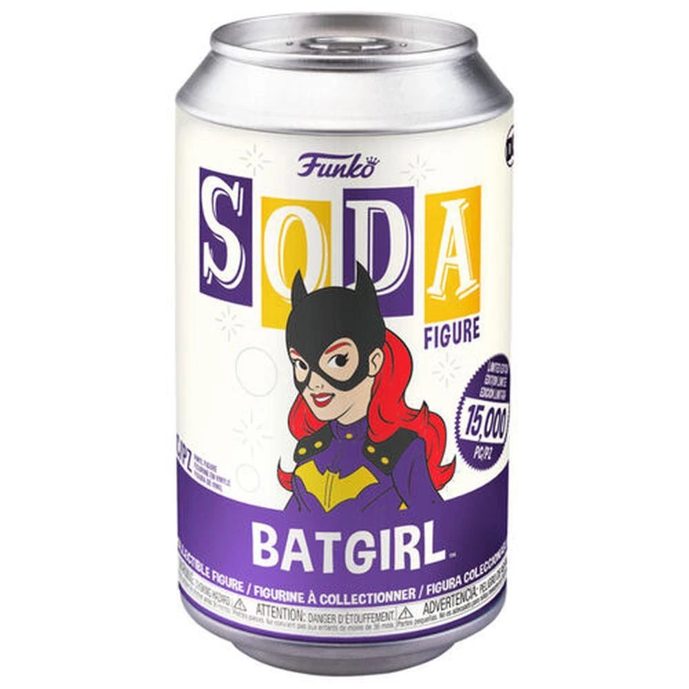 Batman Film & TV POP! Heroes: Vinyl SODA - Batgirl W/Metallic Chase 3 Batman Film & TV POP! Heroes: Vinyl SODA - Batgirl W/Metallic Chase