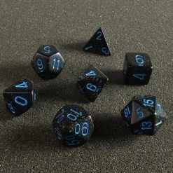Chessex Speckled Poly 7 Set Blue Stars 6 Chessex Speckled Poly 7 Set Blue Stars