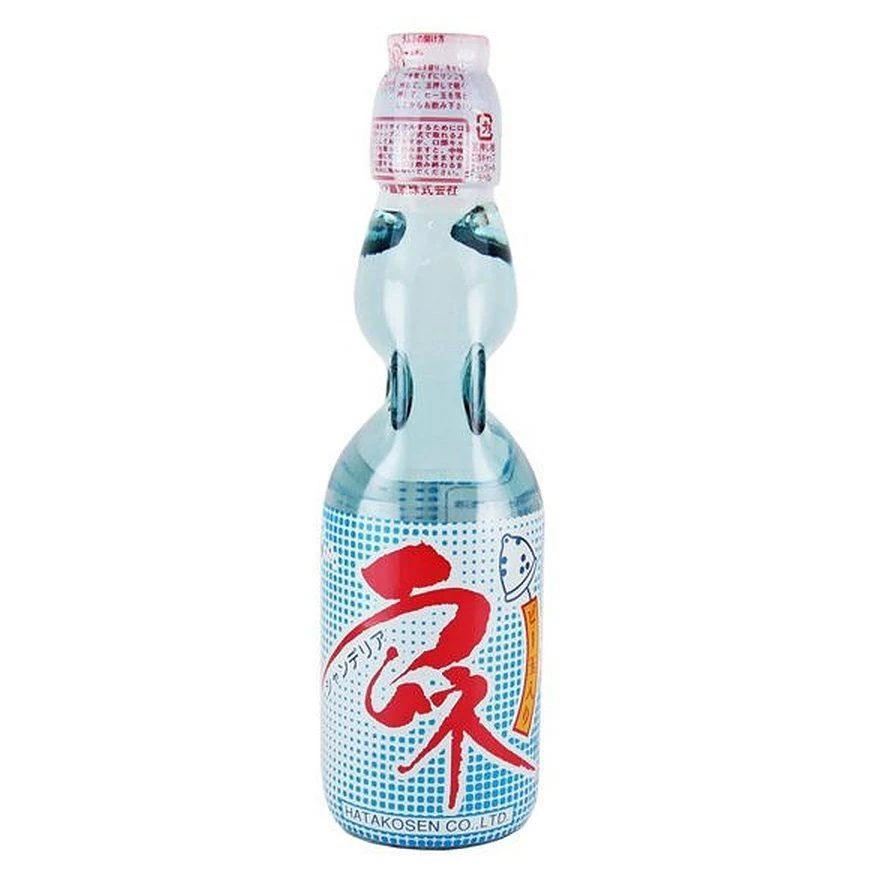 Hatakosen Ramune Soda Original 200ml Snacks & Drinks 3 Hatakosen Ramune Soda Original 200ml Snacks & Drinks