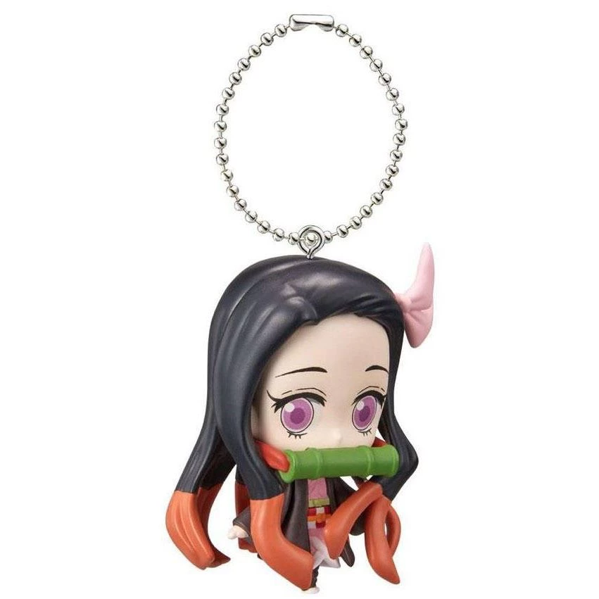 Demon Slayer: Deformed Mascot 3 Nezuko Chibi Keychain 3 Demon Slayer: Deformed Mascot 3 Nezuko Chibi Keychain