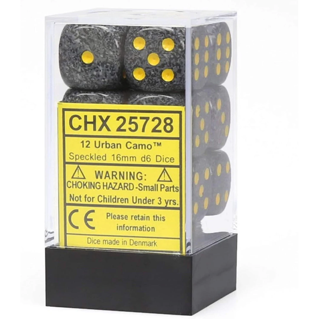 Chessex Dice Speckles Urban Camo 4 Chessex Dice Speckles Urban Camo