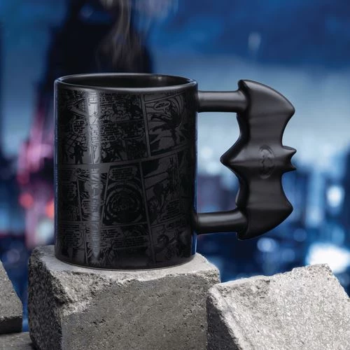 Batman Batarang Shaped Mug PALADONE 4 Batman Batarang Shaped Mug PALADONE