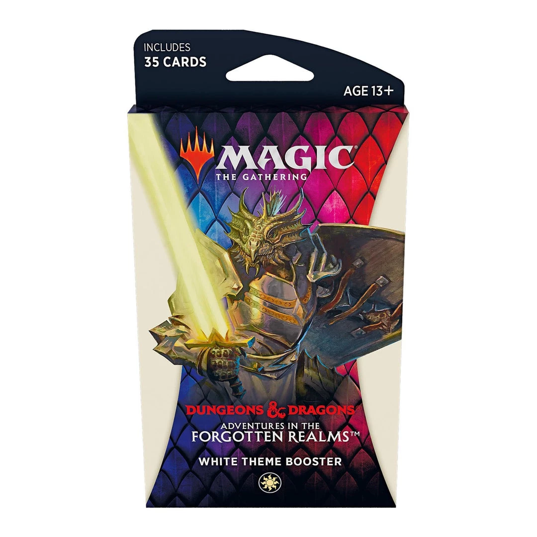 Magic: The Gathering MTG FR Theme Booster - White Tabletop 4 Magic: The Gathering MTG FR Theme Booster - White Tabletop