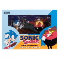Sonic The Hedgehog Sonic & Eggman Classic Figurine Set