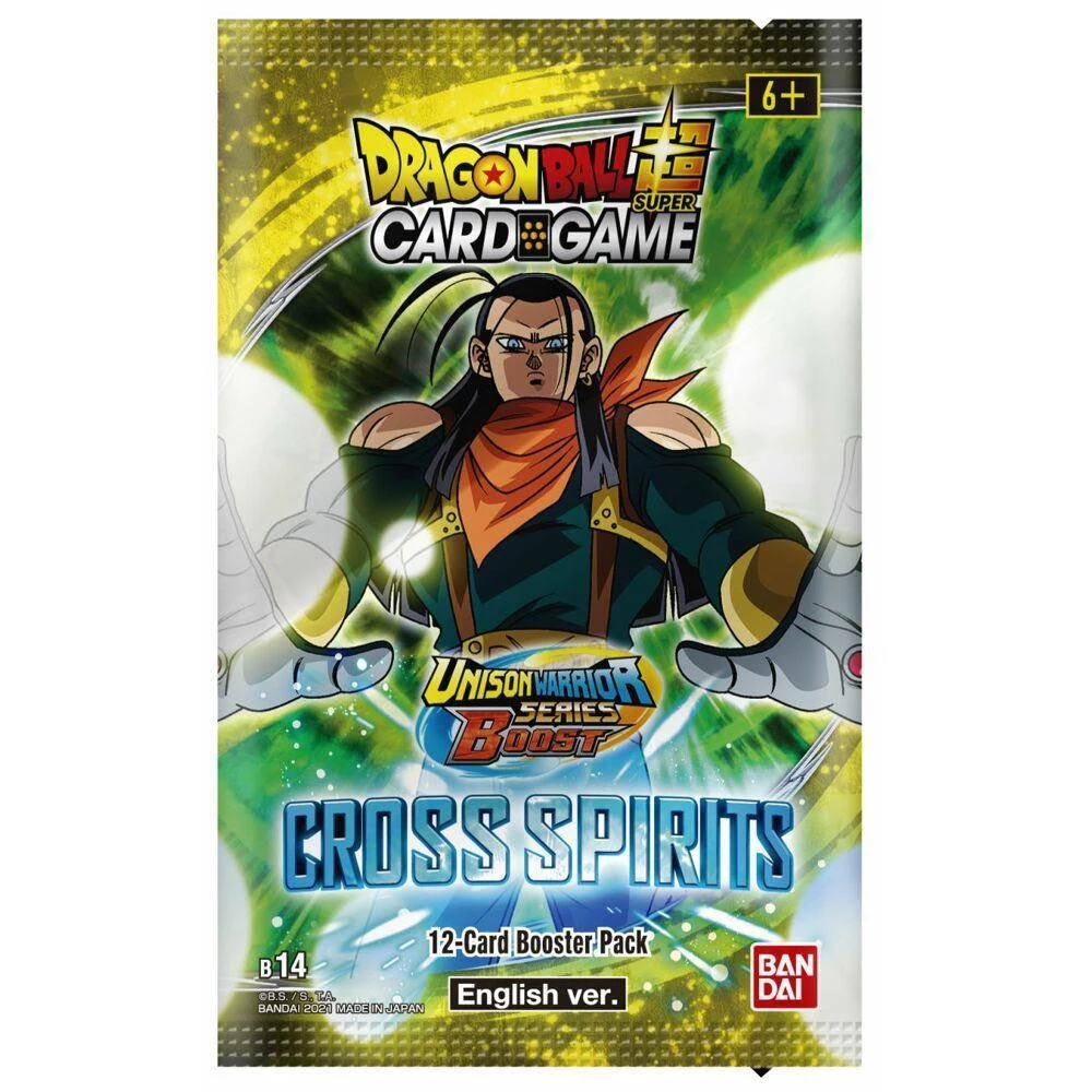 Anime & Manga Dragon Ball Super TCG: Cross Spirits Booster Pack 4 Anime & Manga Dragon Ball Super TCG: Cross Spirits Booster Pack
