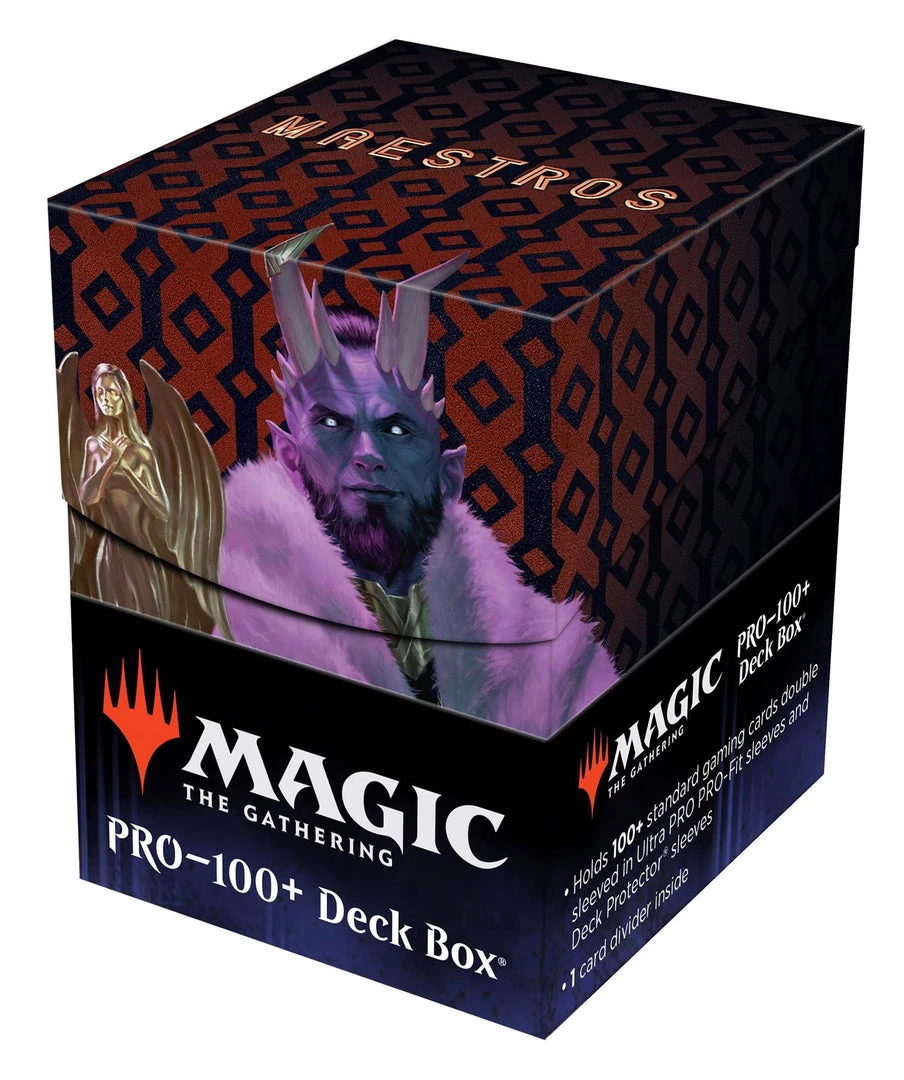 Magic: The Gathering MTG: Streets Of New Capenna 100+ Deck Box V2 - Maestros 3 Magic: The Gathering MTG: Streets Of New Capenna 100+ Deck Box V2 - Maestros