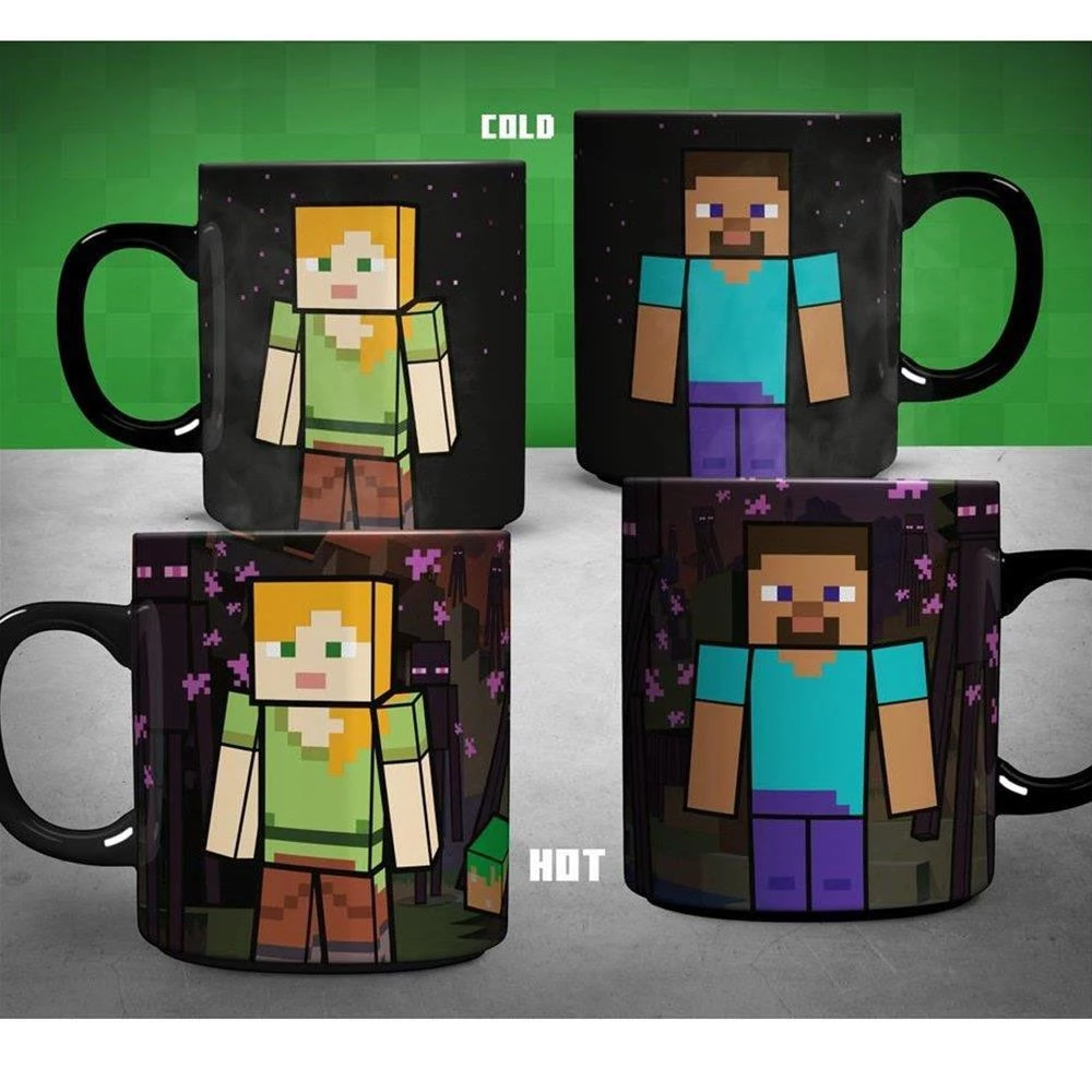 Minecraft Enderman Heat Change Mug Gaming 4 Minecraft Enderman Heat Change Mug Gaming