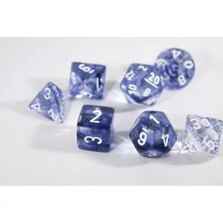 Chessex Nebula Black/White Polyhedral 7 Die Set Tabletop 9 Chessex Nebula Black/White Polyhedral 7 Die Set Tabletop