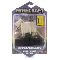 Minecraft Goat With Build-A-Portal Figurine Gaming 9 Minecraft Goat With Build-A-Portal Figurine Gaming