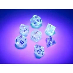 Chessex Mini-Poly 7 Borealis Ice/Blue