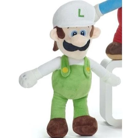 Super Mario Gaming Fire Luigi 14" Plush 3 Super Mario Gaming Fire Luigi 14" Plush
