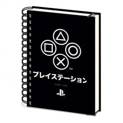PLAYSTATION (ONYX) A5 NOTEBOOK