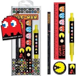 Gaming Pac-Man Characters Stationery Bag 9 Gaming Pac-Man Characters Stationery Bag