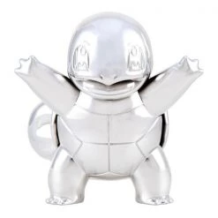 Pokemon 25th Celebration: 3" Silver Squirtle Figurine 7 Pokemon 25th Celebration: 3