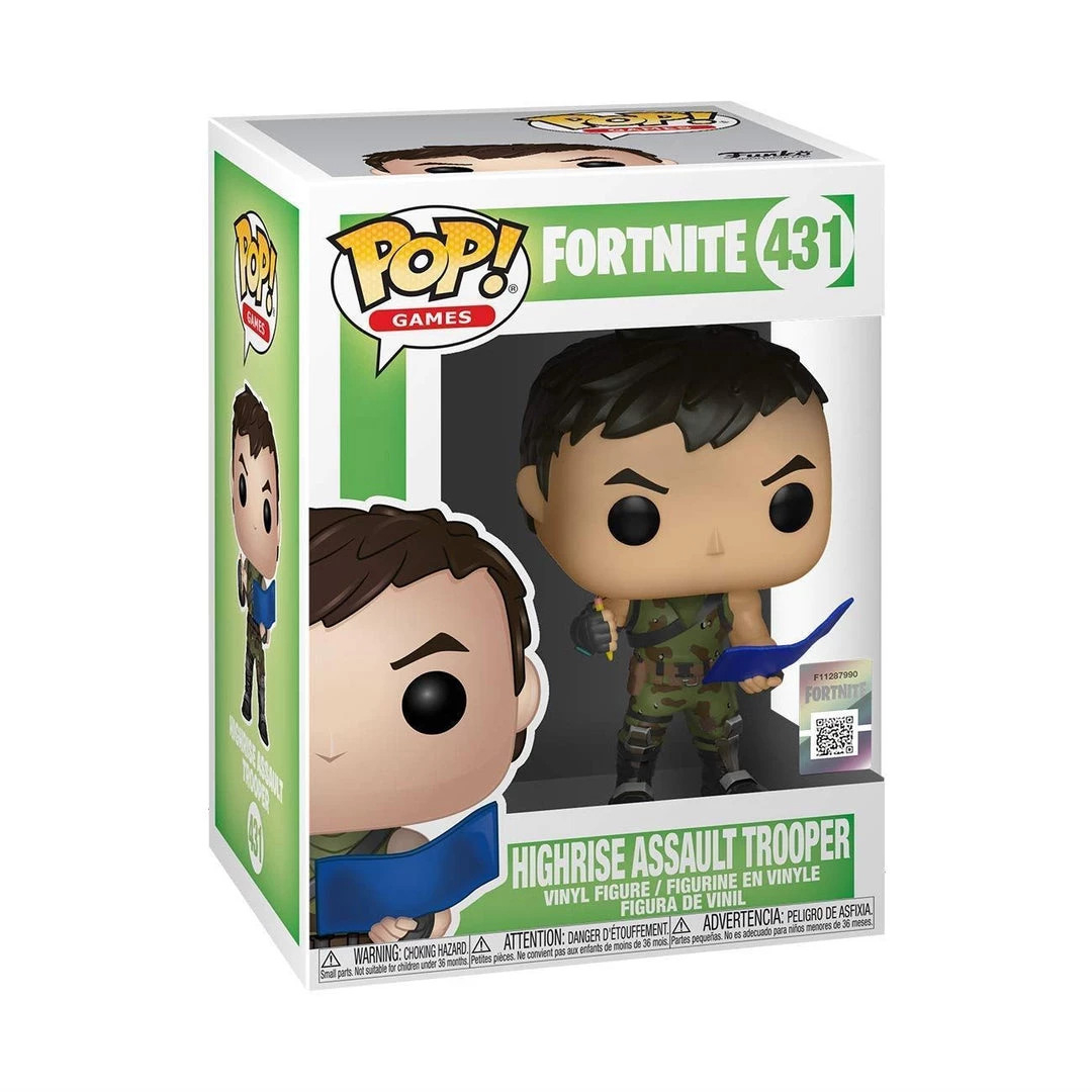 POP! Games: Fortnite - Highrise Assault Trooper Gaming Funkos 5 POP! Games: Fortnite - Highrise Assault Trooper Gaming Funkos