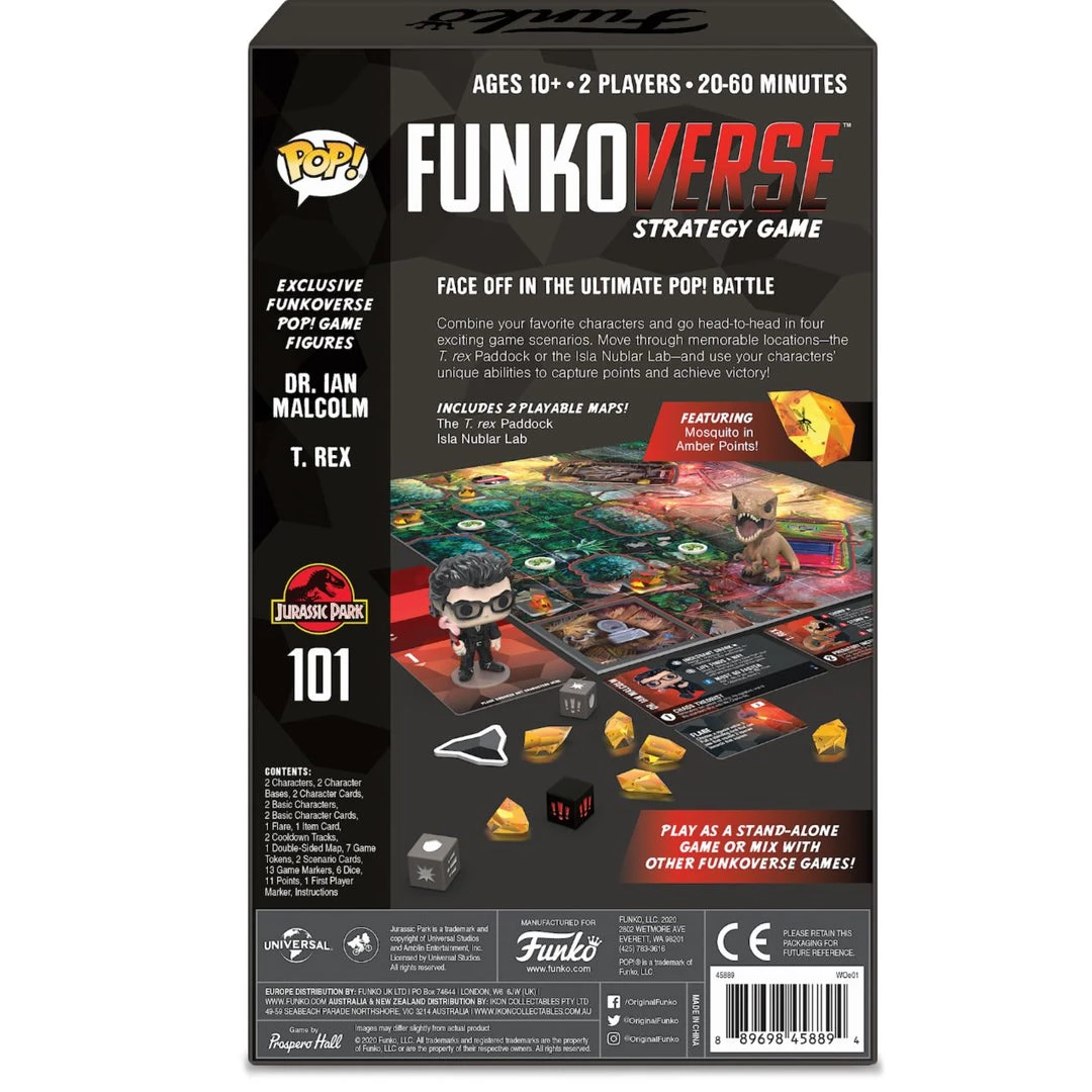 Funkoverse: Jurassic Park 101 - Expandalone Tabletop 4 Funkoverse: Jurassic Park 101 - Expandalone Tabletop