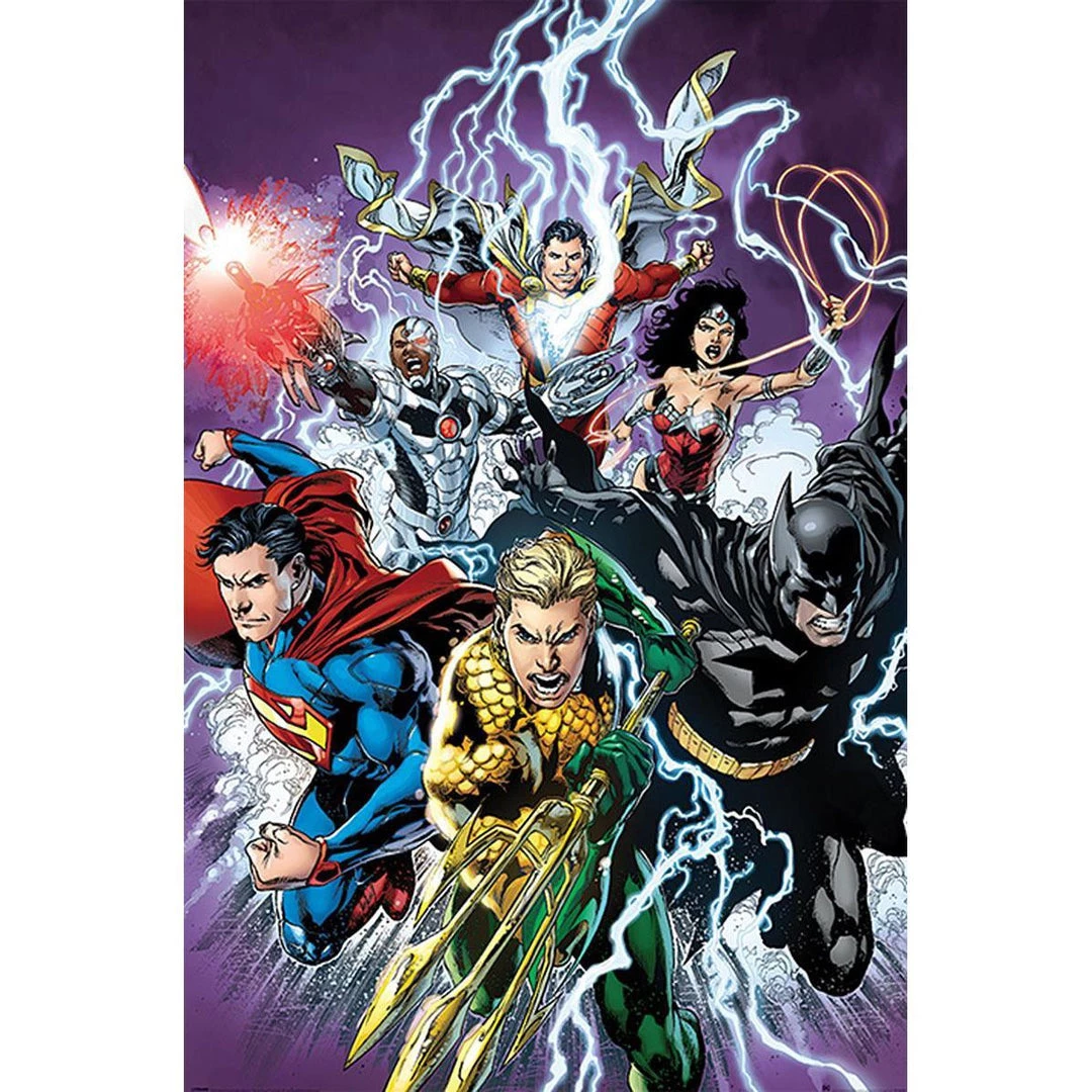 Film & TV DC Comics Justice League Strike Poster 4 Film & TV DC Comics Justice League Strike Poster