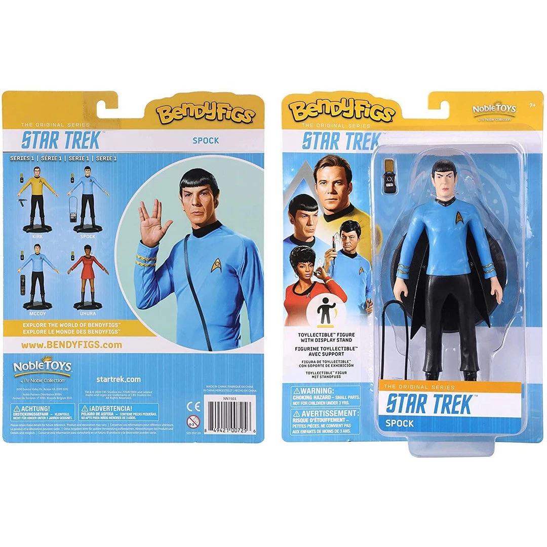 Star Trek Film & TV Spock Bendyfig 4 Star Trek Film & TV Spock Bendyfig
