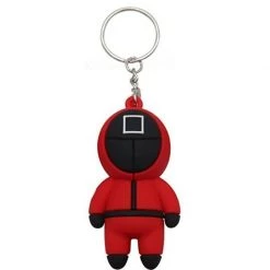 Film & TV Squid Game Keychain: Square Guard 7 Film & TV Squid Game Keychain: Square Guard