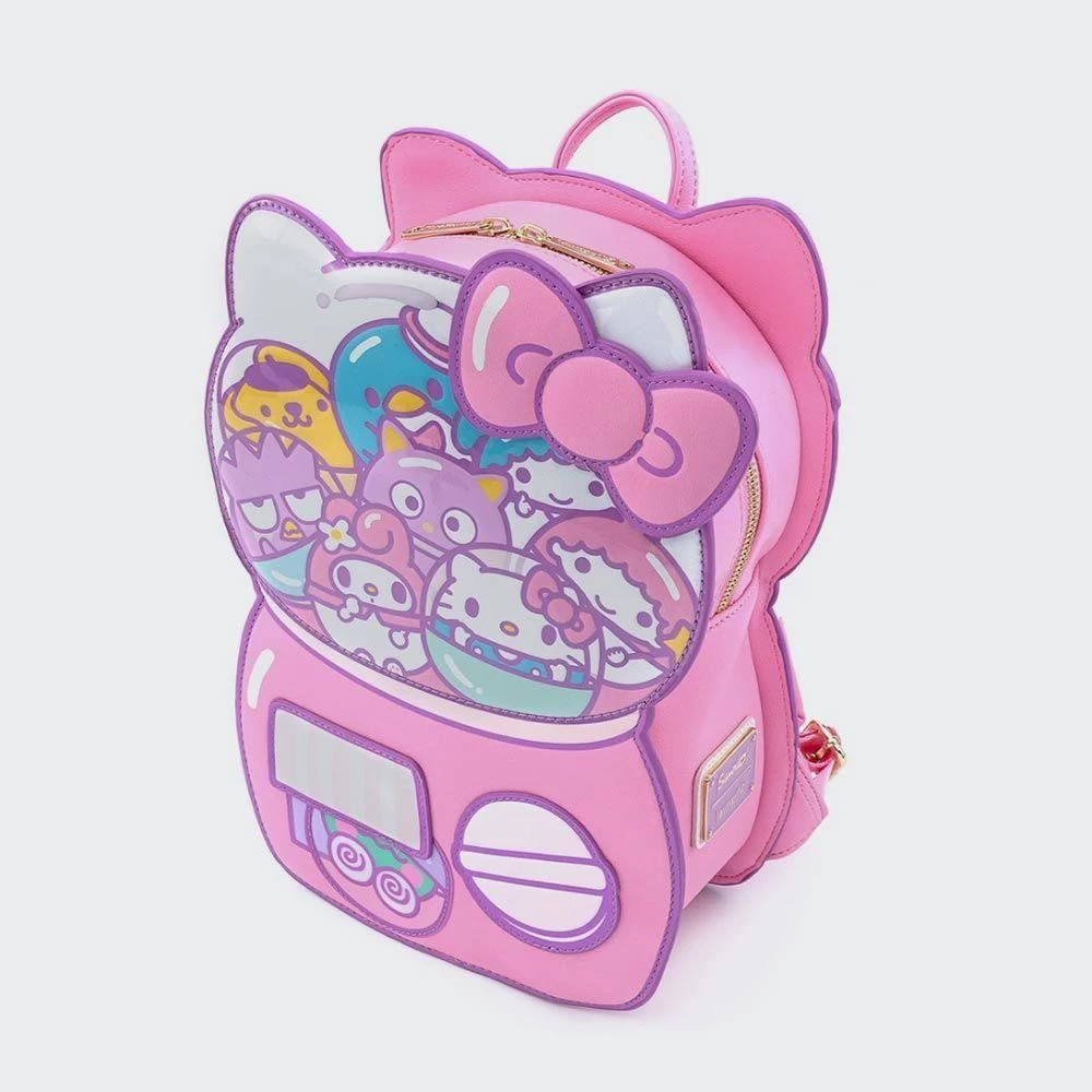 Hello Kitty Loungefly Helllo Kitty Machine Figural Backpack Geek Gear 4 Hello Kitty Loungefly Helllo Kitty Machine Figural Backpack Geek Gear