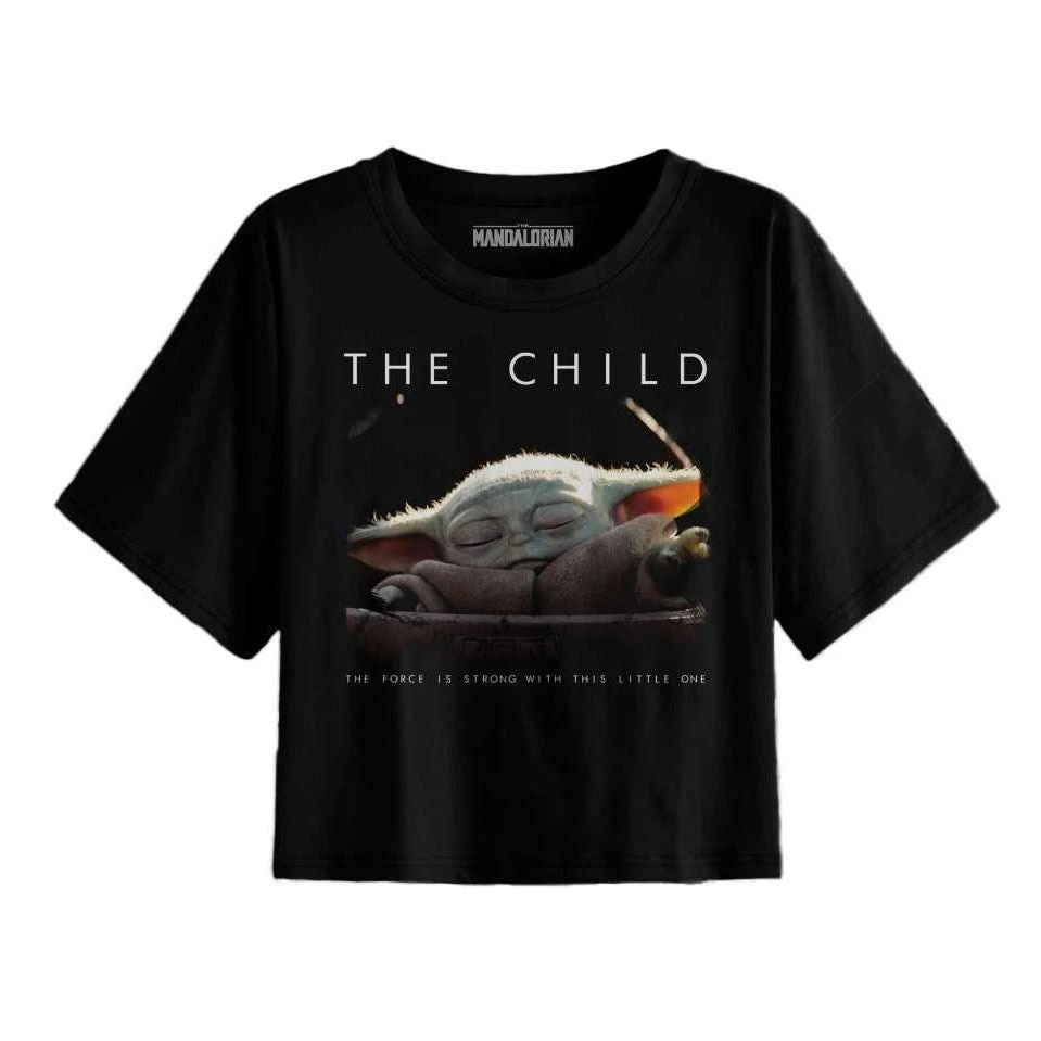 Star Wars Film & TV The Mandalorian - Baby Yoda & The Force Ladies T-Shirt 3 Star Wars Film & TV The Mandalorian - Baby Yoda & The Force Ladies T-Shirt