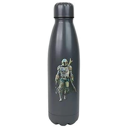 The Mandalorian Star Wars: Metal Water Bottle - Mandalorian Film & TV 3 The Mandalorian Star Wars: Metal Water Bottle - Mandalorian Film & TV