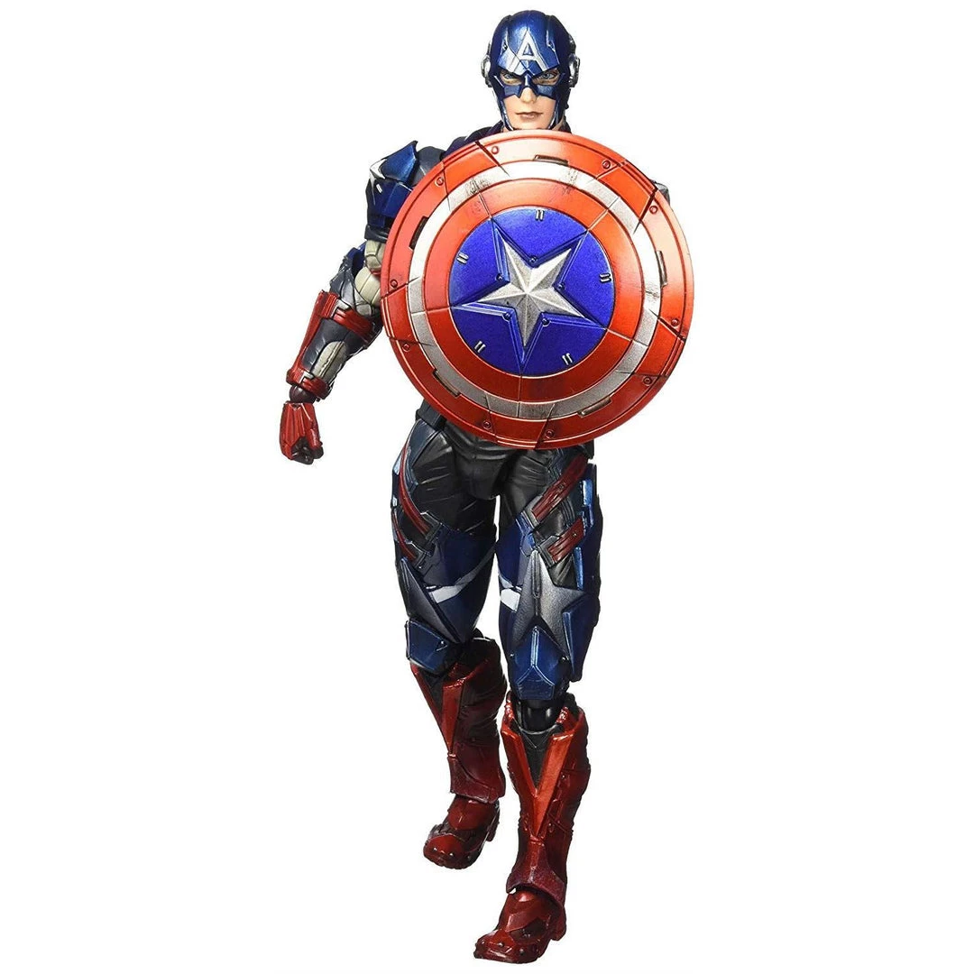 Play Arts Kai Captain America Action Figure 3 Play Arts Kai Captain America Action Figure