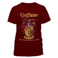 Film & TV Harry Potter Gryffindor Crest T-Shirt