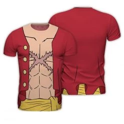 One Piece - Luffy Outfit Replica T-shirt