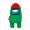 Among Us Green Crewmate W/ Beanie 12" Plush Gaming 2 Among Us Green Crewmate W/ Beanie 12" Plush Gaming